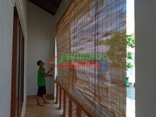 Lắp đặt mành tre nứa tại Phước Hải - Bà Rịa Vũng Tàu | Bamboo Blinds