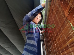 Hình: bamboo blinds địa chỉ lắp đặt mành tre